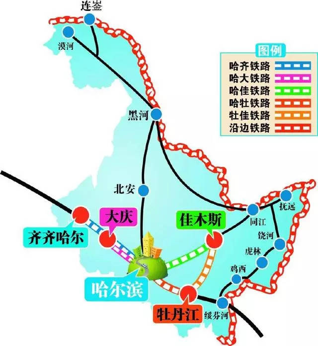 牡佳高铁最新路线图解析